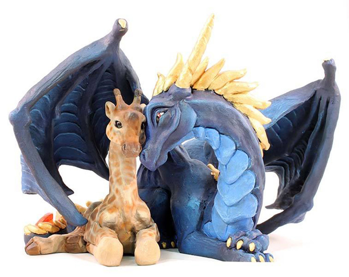 Handmade Happy Dragons