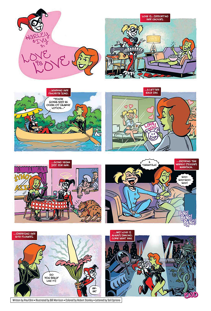 Harley & ivy in Love is Love - Comic