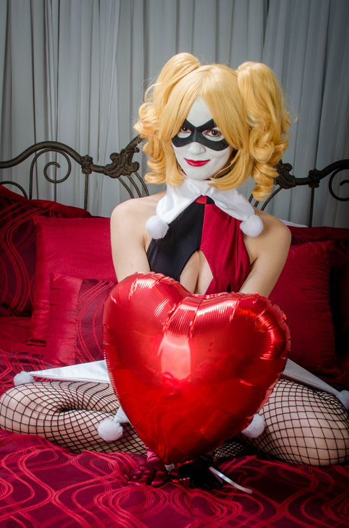 Harley Quinn Valentines Day Cosplay