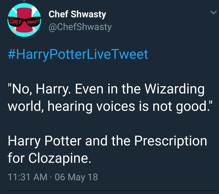 Harry Potter Live Tweets Part 2