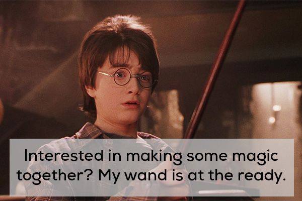Harry Potter Pickup Lines