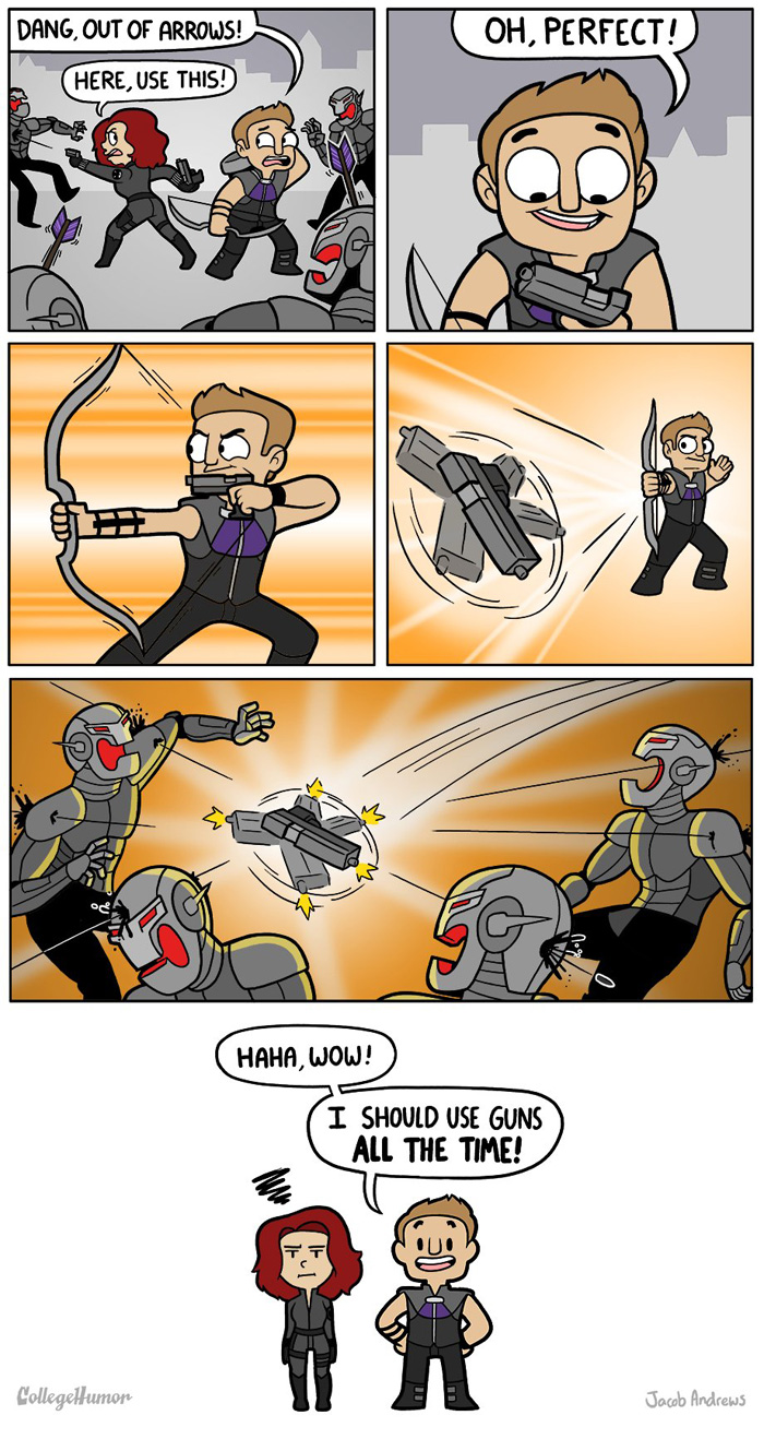 Hawkeyes New Weapon