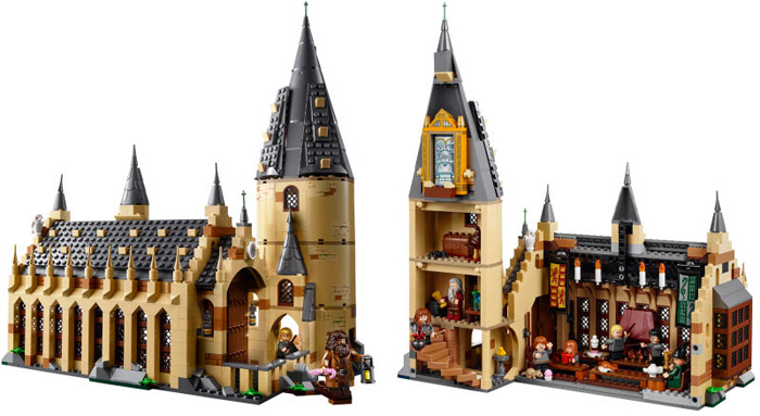 Legos New Harry Potter Hogwarts Great Hall Set