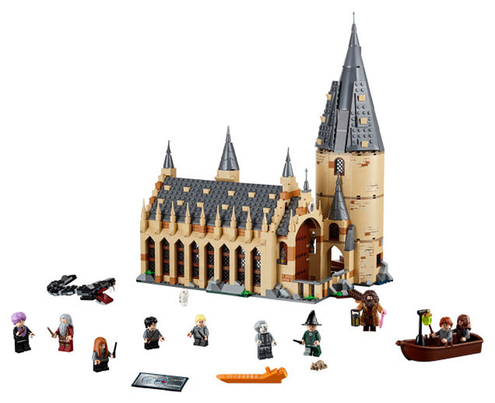 Legos New Harry Potter Hogwarts Great Hall Set