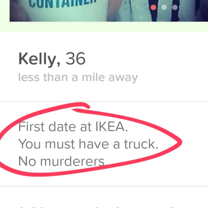 Girl Goes on Tinder to Get IKEA Furniture