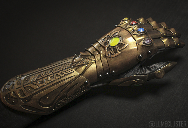 3D Printed Infinity Gauntlet from Avengers: Infinity War