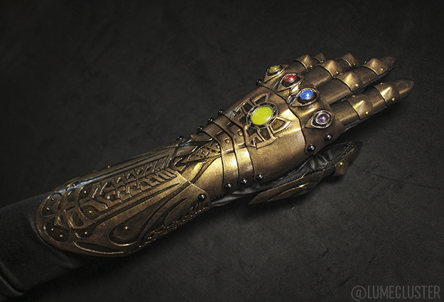 3D Printed Infinity Gauntlet from Avengers: Infinity War