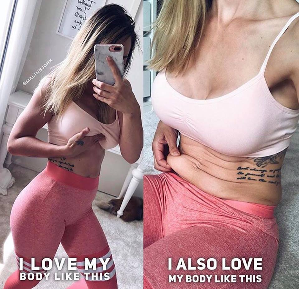 Womens Bodies on Instagram vs. Real Life