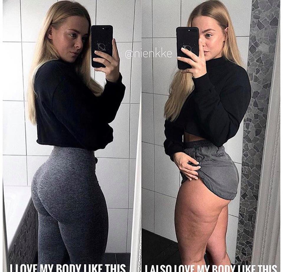 Womens Bodies on Instagram vs. Real Life