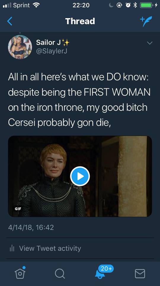 The Only Bitches Left That Can Take the Iron Throne
