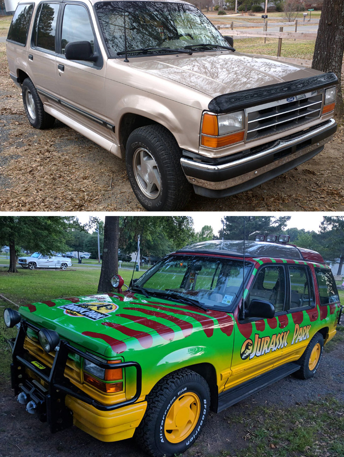 Jurassic Park Tour Vehicle Replica