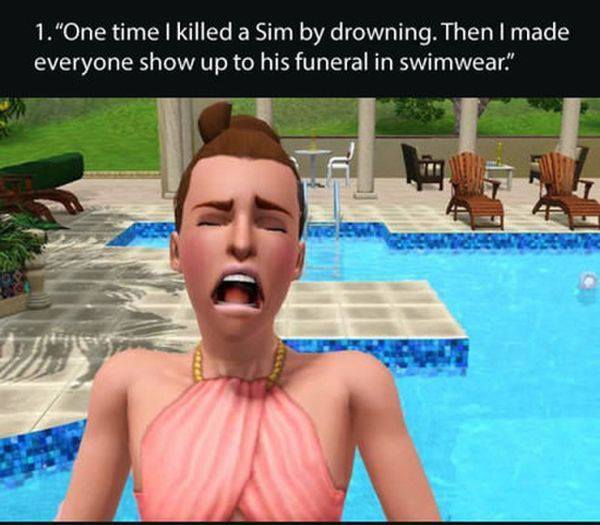 Ways Gamers Murder Their Sims