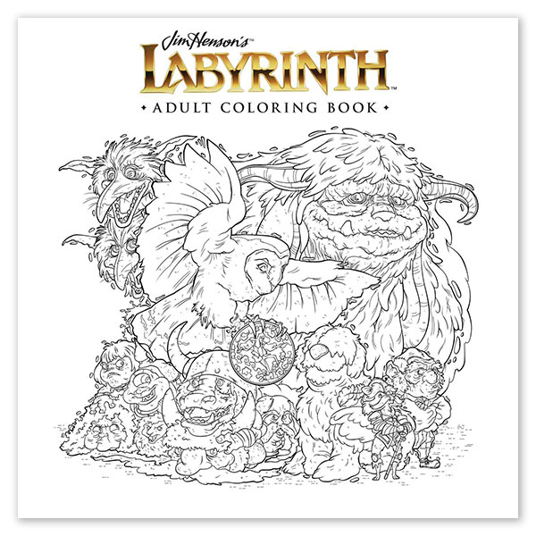 Labyrinth Adult Coloring Book