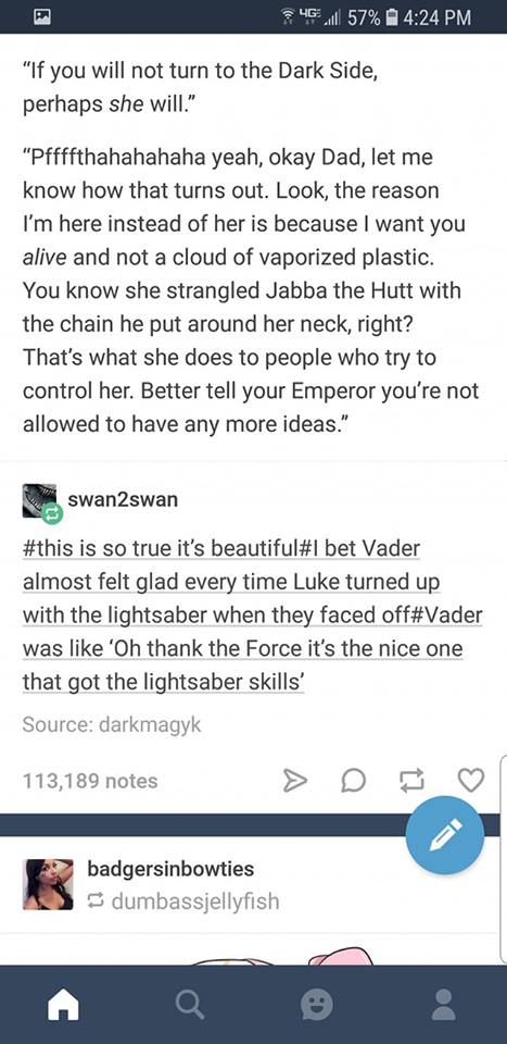 Theres Vader In Leia Too