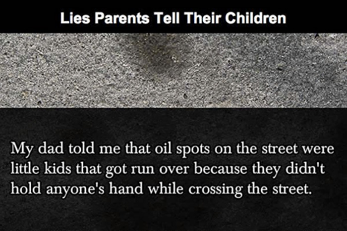 Funny Lies Parents Tell Their Kids