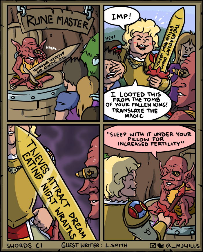 Magical Swords Comics