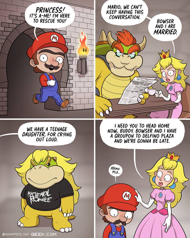 Poor Mario Comic
