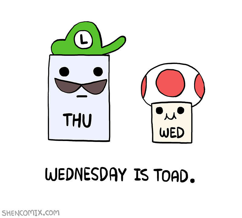 Thursday is Luigi