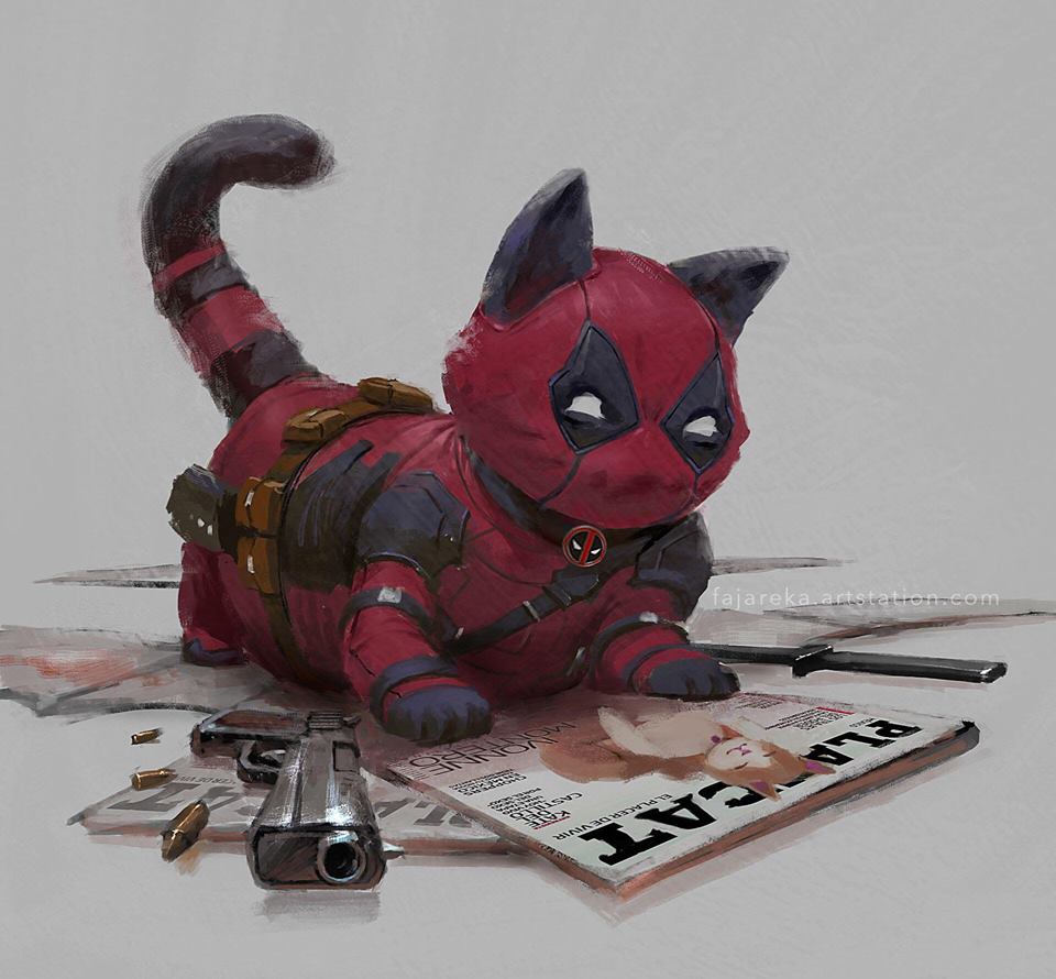 Marvel Cats Fan Art