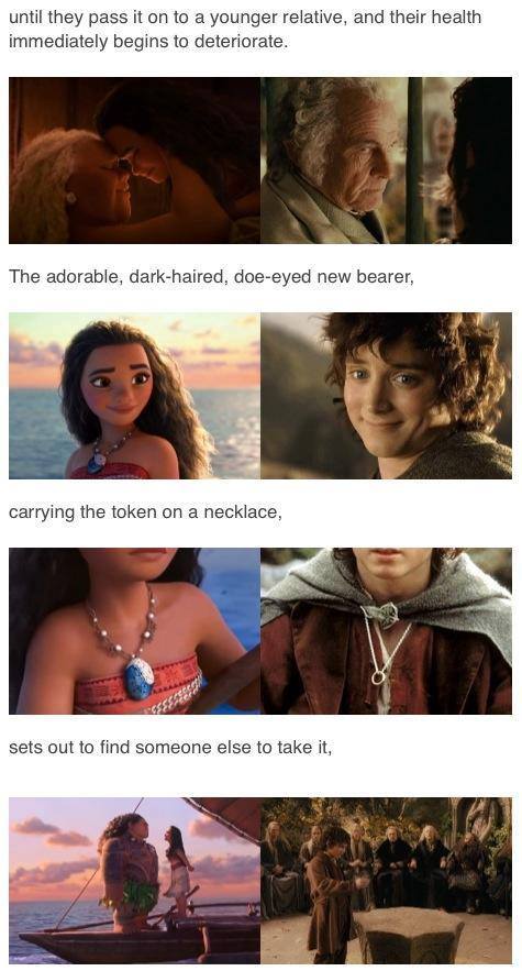 Moana Has the Same Plot as the Lord of the Rings
