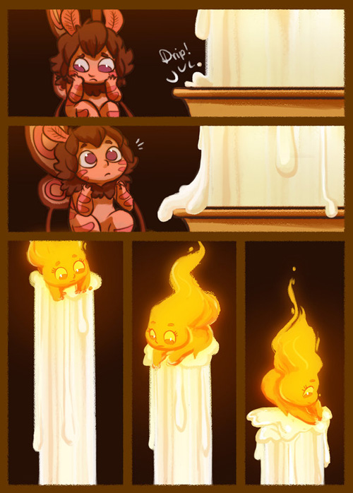 Moth and the Flame Comic