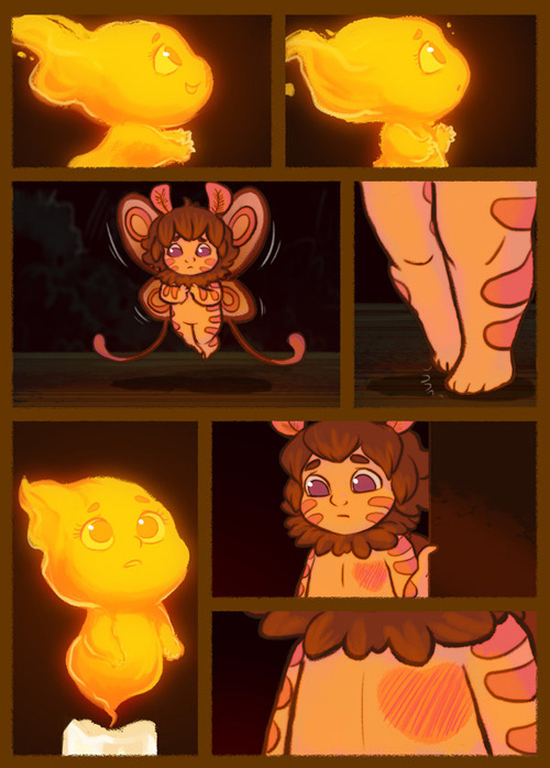 Moth and the Flame Comic