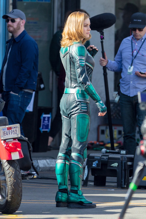 First Look at Brie Larson as Captain Marvel