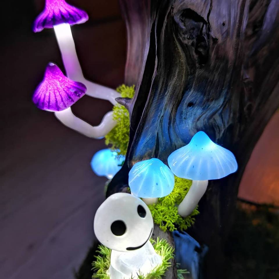 Fantasy Mushroom Lamp