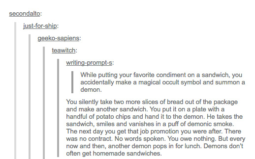 Occult Sandwiches