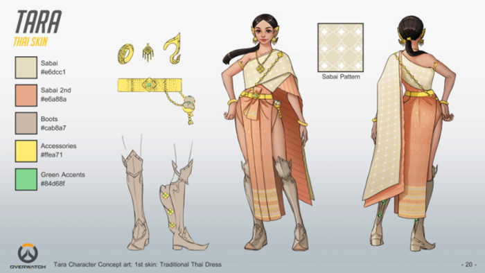 Thai Character Design for Overwatch