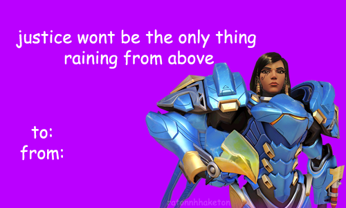 Overwatch Valentines
