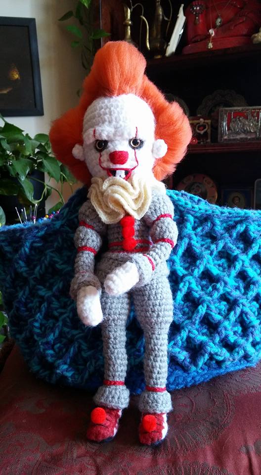 Crocheted Pennywise