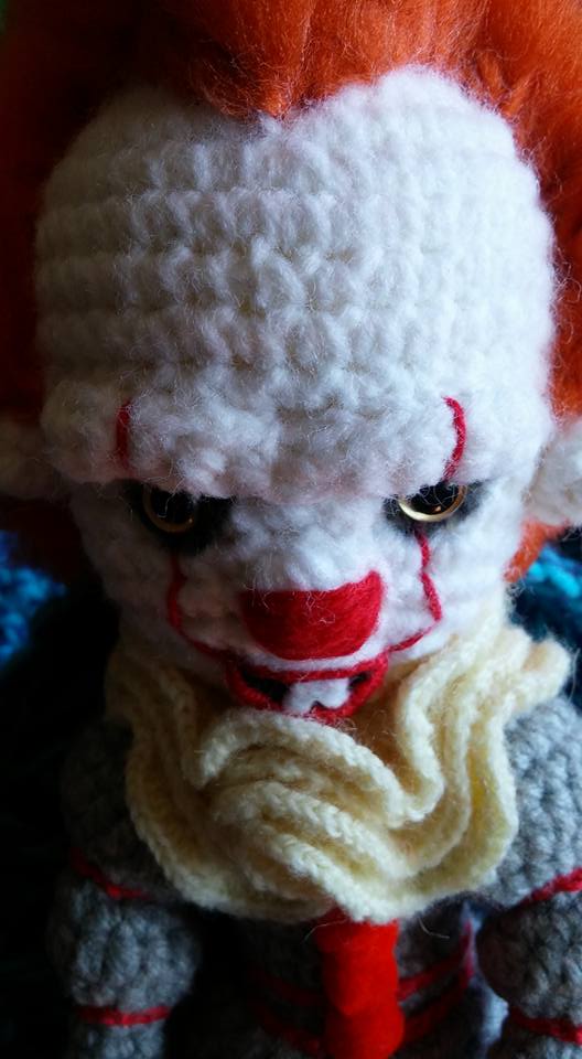 Crocheted Pennywise