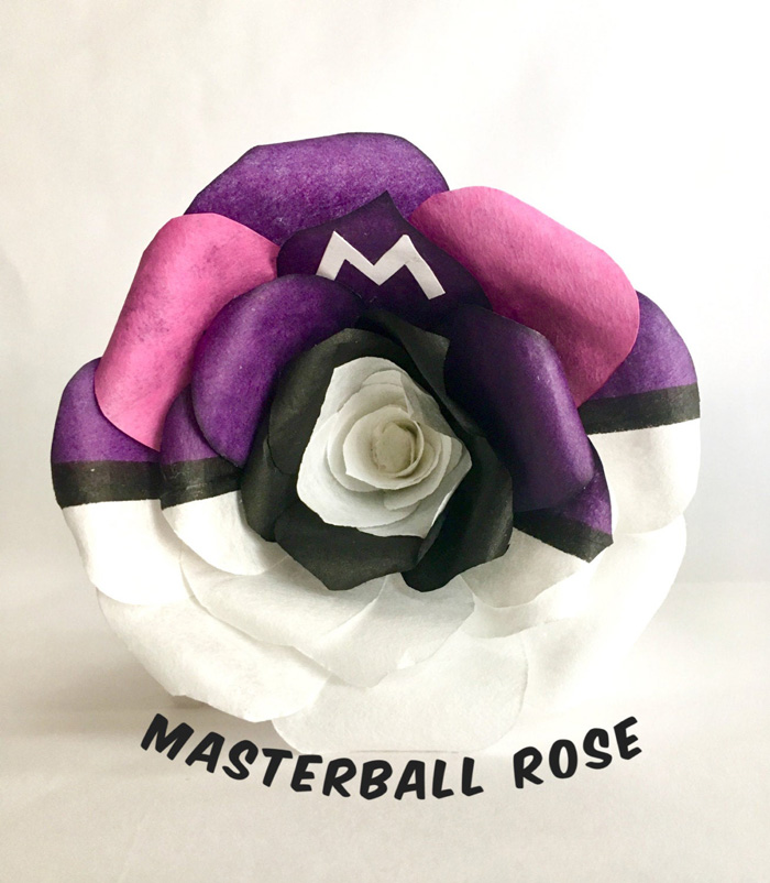 Pokemon Pokeball Roses