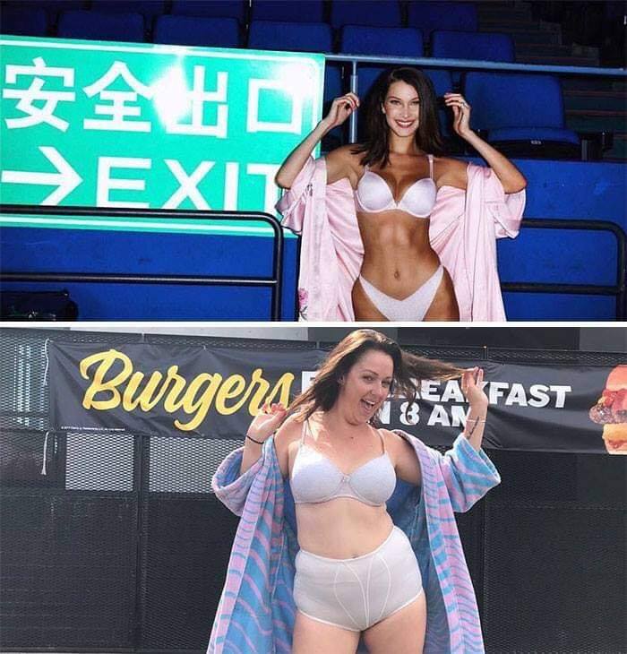 Hilarious Recreations of Celebrity & Model Instagram Photos 