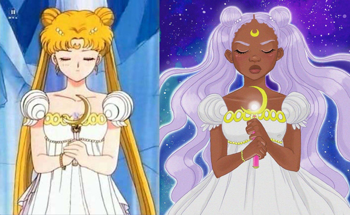 Sailor Moon Racebend Fan Art
