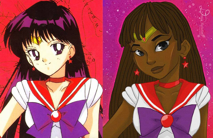 Sailor Moon Racebend Fan Art