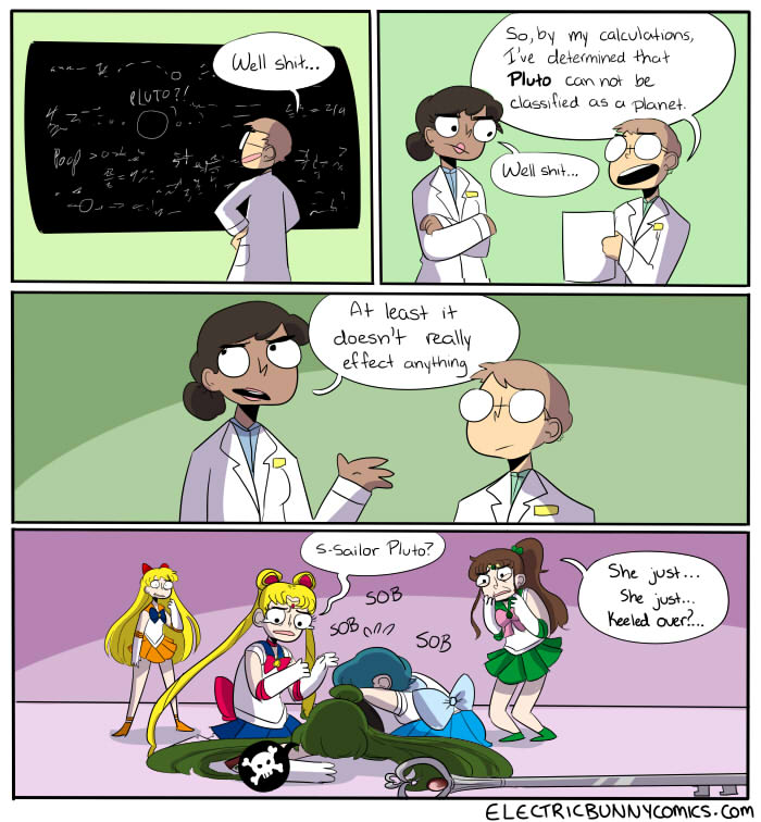 Sailor Pluto Comic