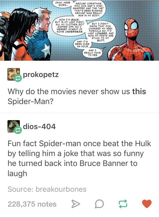 Why Spider-Man is Wearing Pants