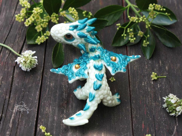 Handmade Dragon Sculptures