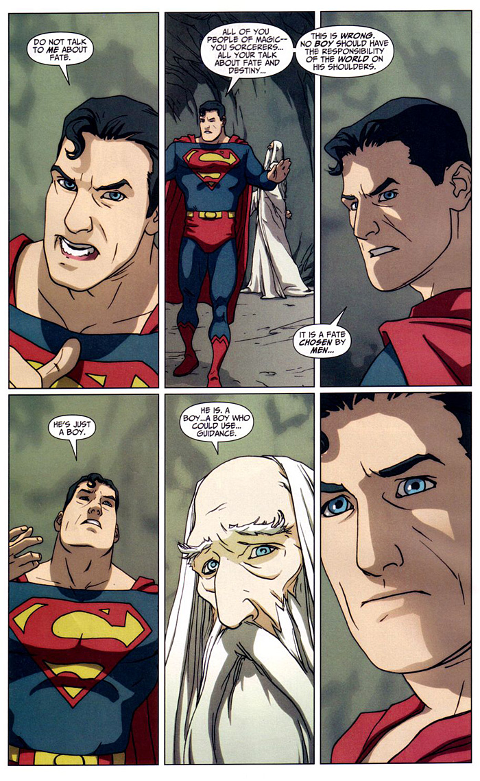 Superman Meets Shazam Comic