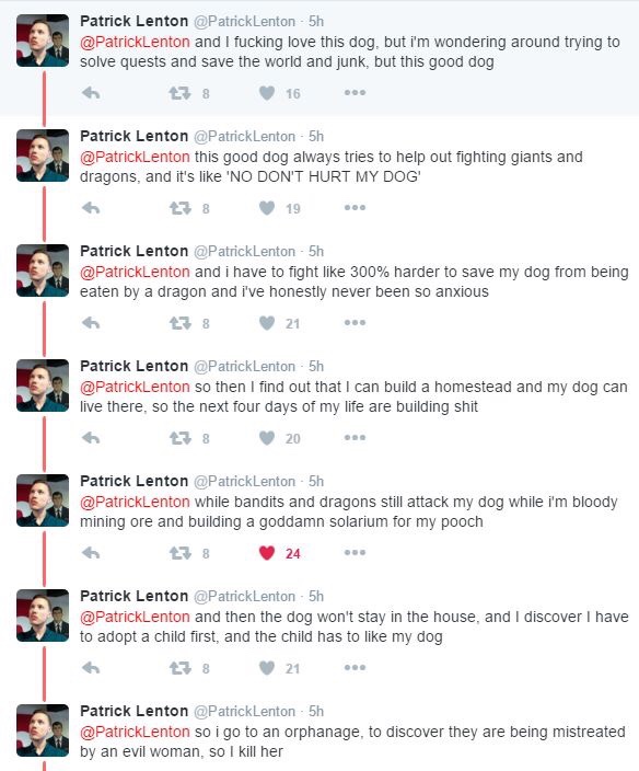 Skyrim Dog Adoption Story