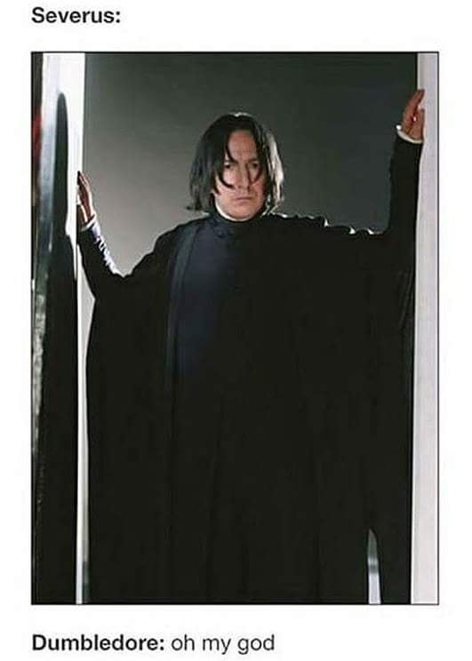 Severus Snape and The Possible Photoshoot