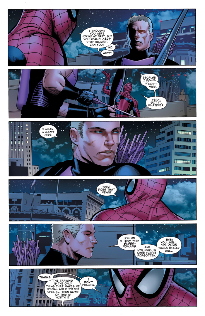 Hawkeye & Spider-Man Comic