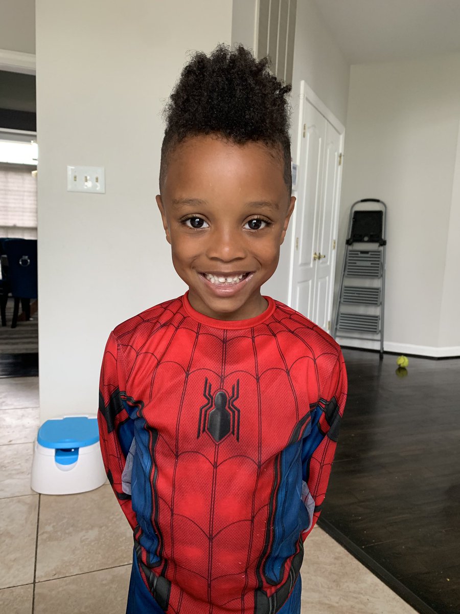 Little Boy Wears Spider-Man Suit To an Important Engagement