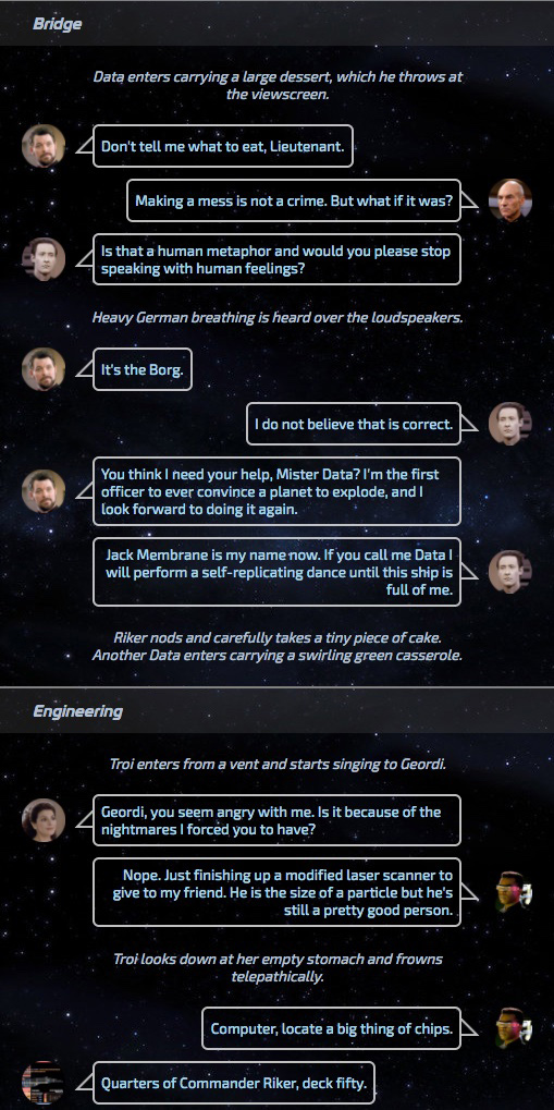Bot Writes an Episode of Star Trek: TNG