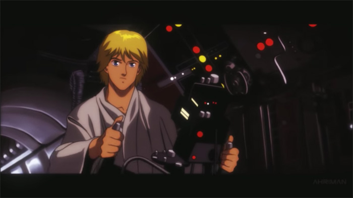 If Star Wars: A New Hope Was Anime