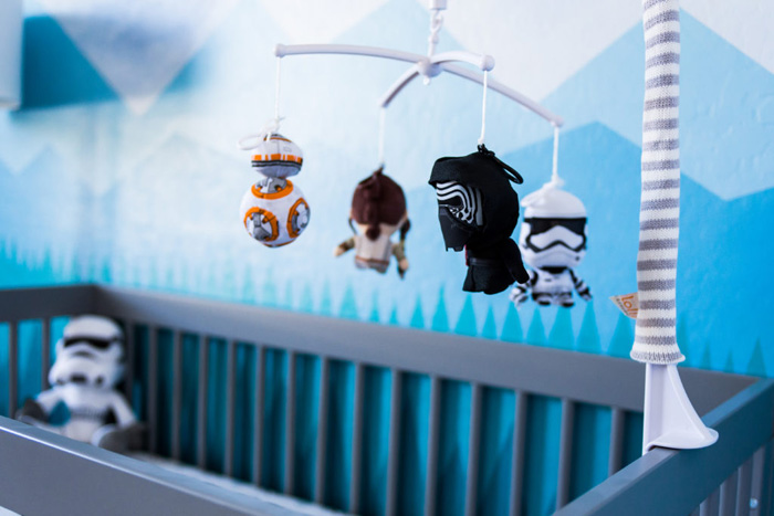Hand Painted Star Wars Nursery