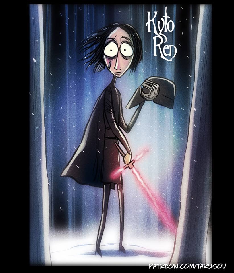 Tim Burton Star Wars Fan Art
