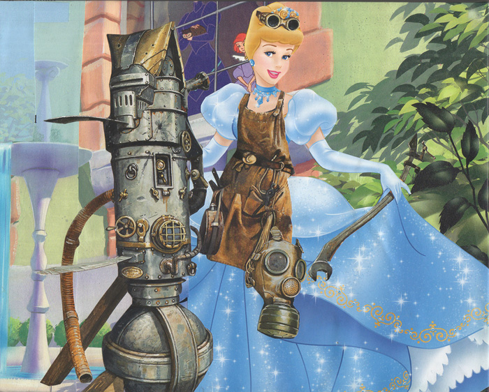 Steampunk Disney Princesses